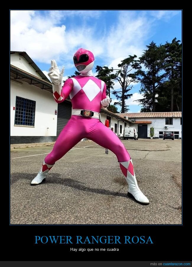 paquete,power ranger,wtf
