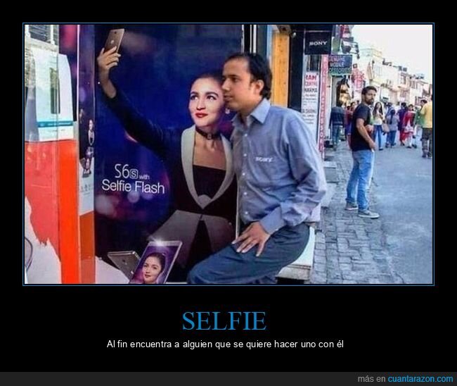 selfie,anuncio