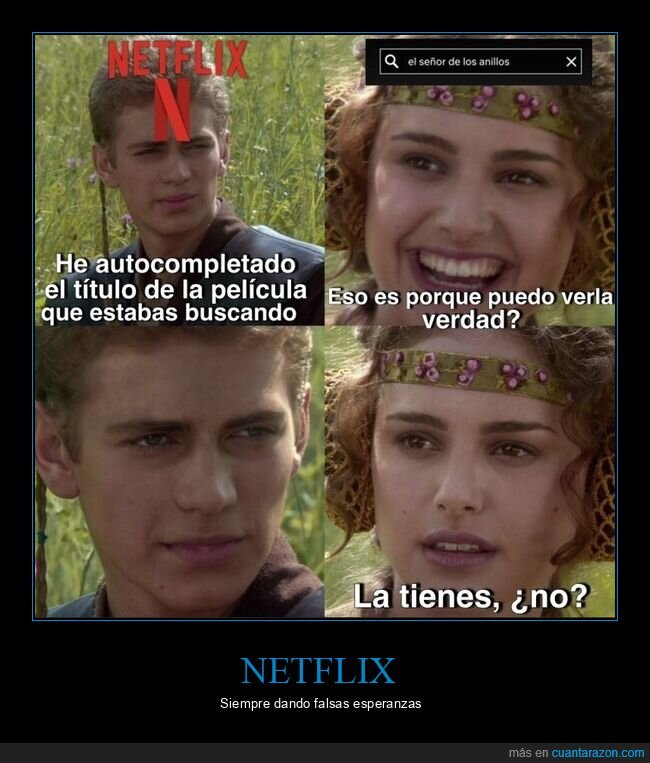 netflix,autocompletar,padme