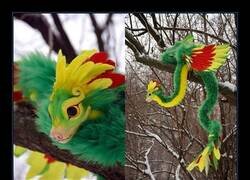 Enlace a El peluche de Baby Quetzalcóatl