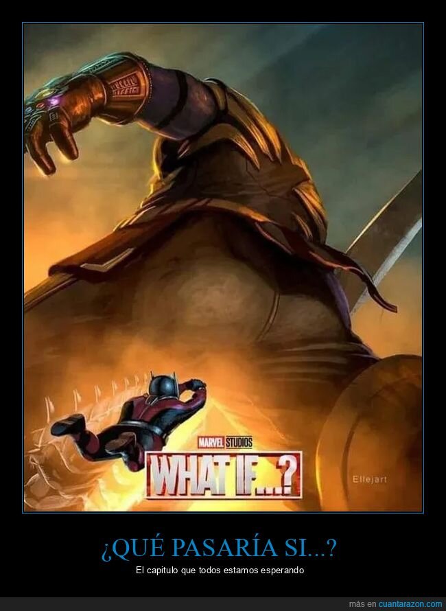 Thanos,AntMan,What if,Marvel