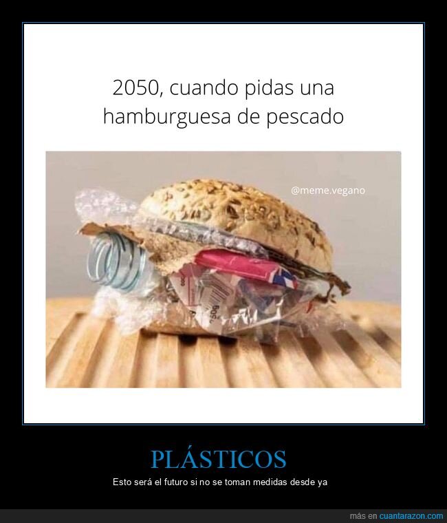 plástico,mar,hamburguesa,pescado