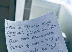 Enlace a Antes de publicar hay que pensar