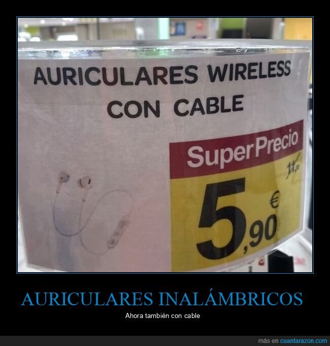 auriculares,cable,wireless,wtf