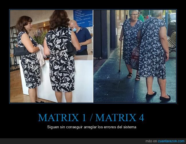 matrix,vestidos