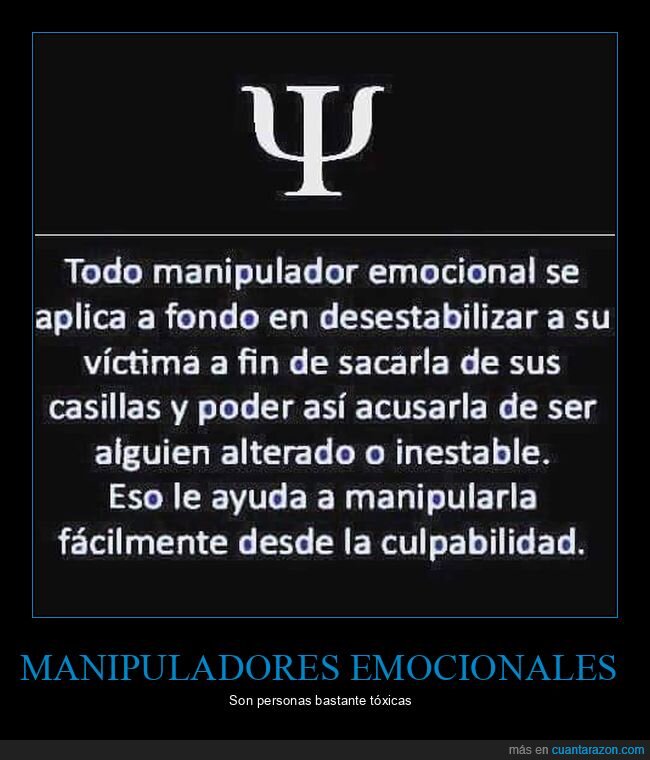 manipulador,emocional