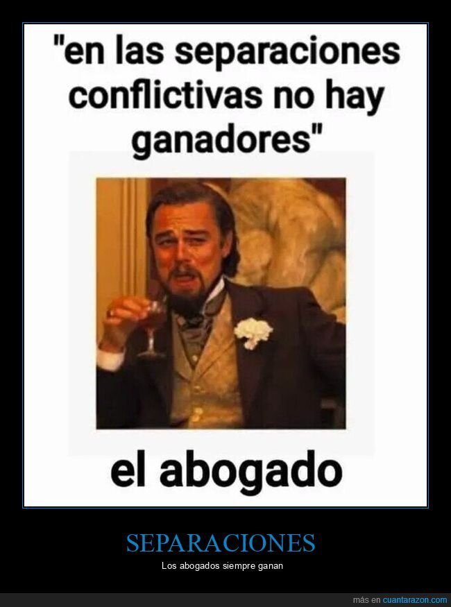 abogado,ganadores,leonardo dicaprio,separaciones