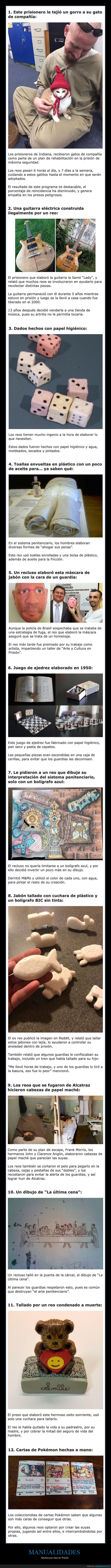 manualidades,prisión,presos