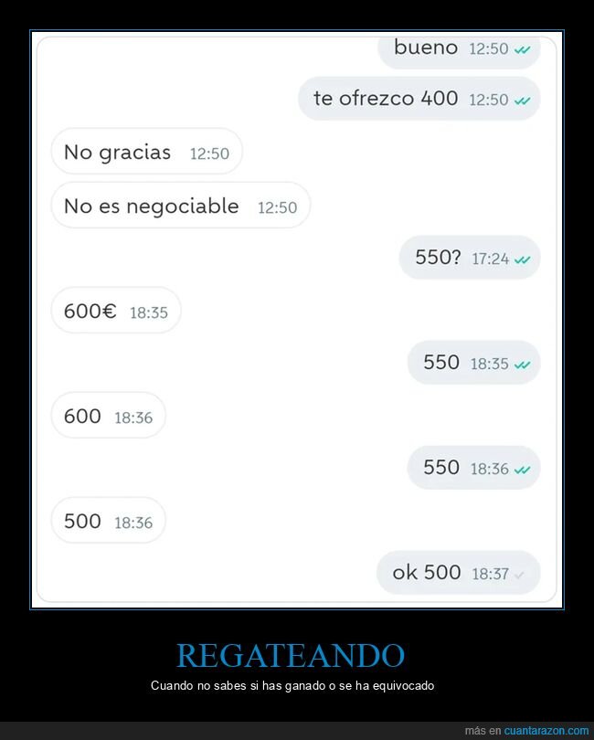 fails,precio,regateando