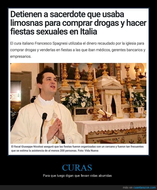 cura,detener,limosnas