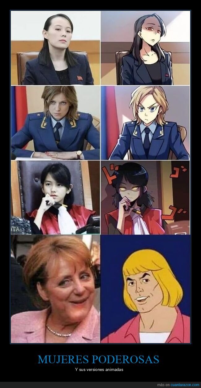 Kim Yo-Jong,Natalia Poklonskaya,Leanna Leonardo,Angela Merkel
