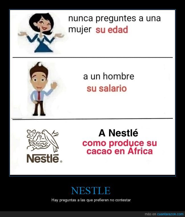 cacao,nestlé,preguntar