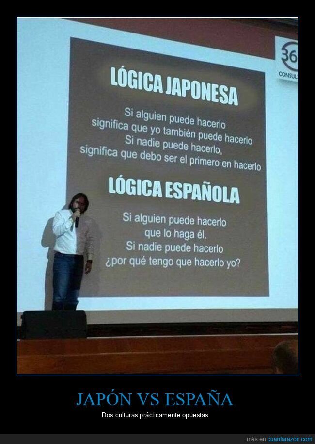 lógica,japoneses,españoles