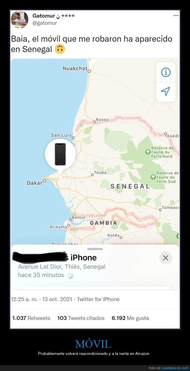 m&oacute;vil,robado,senegal