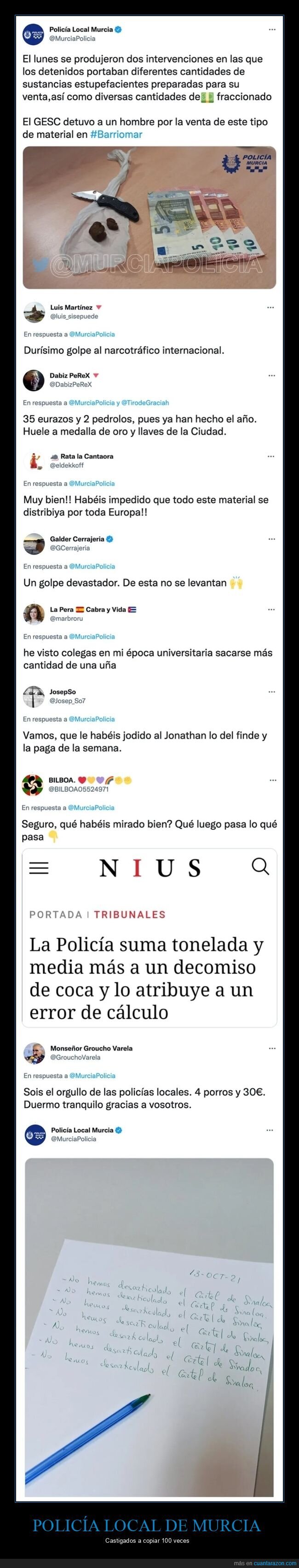 policía,murcia,incautación