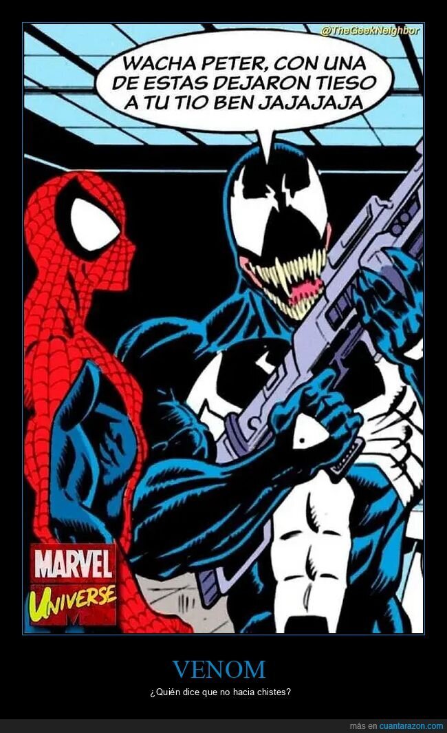 venom,spiderman,tío ben