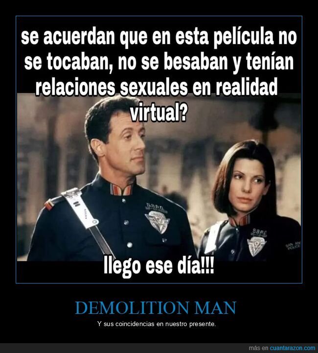demolition man,pandemia