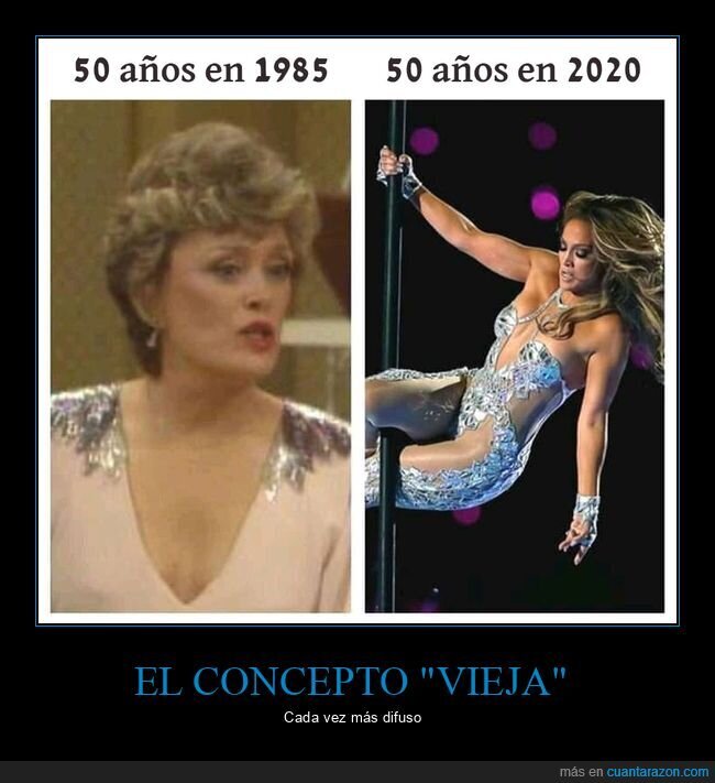50 años,antes,ahora,jennifer lópez