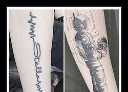 Enlace a Maestros tatuadores que dan un genial cambio de imagen a los viejos y aburridos tatuajes