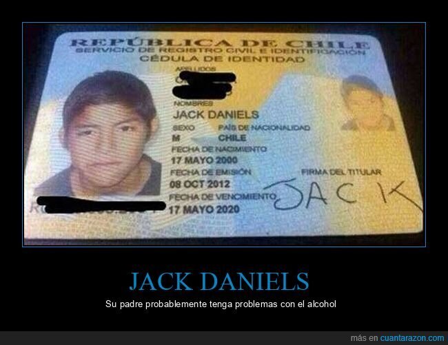 jack daniels,nombres,wtf