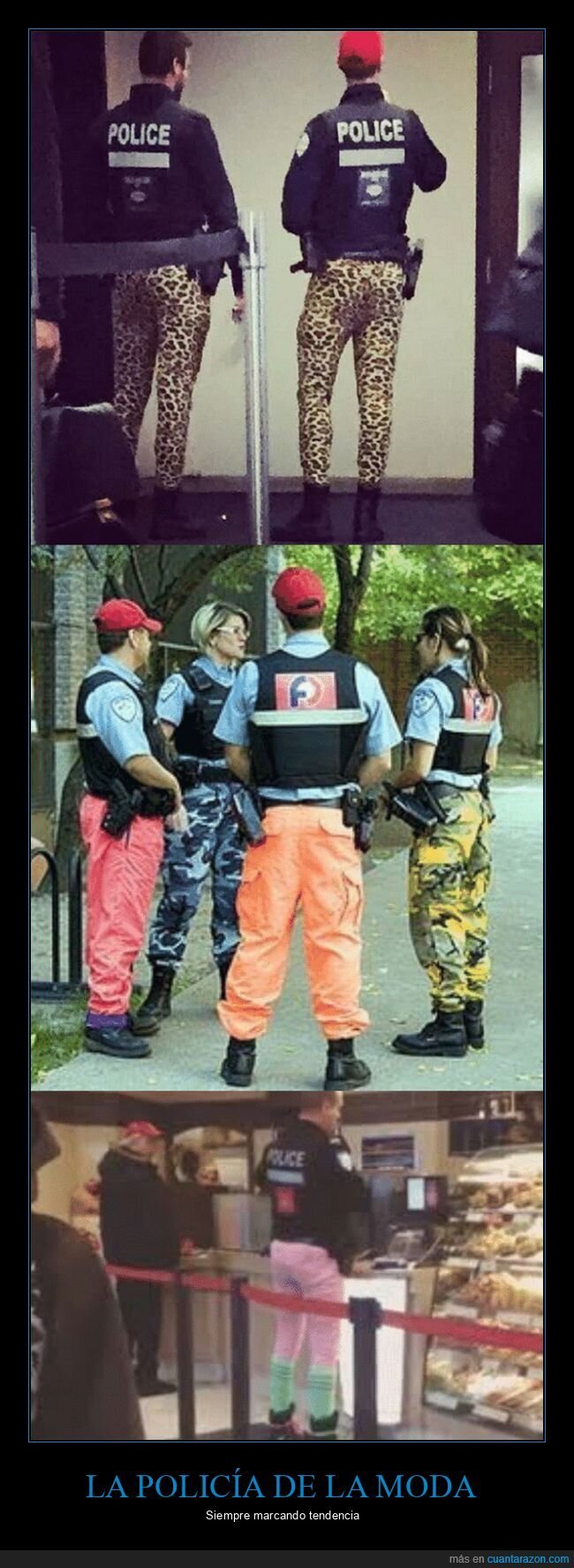 moda,policía,wtf