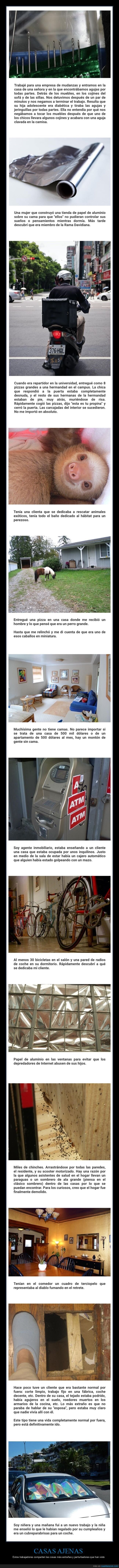 trabajadores,casas ajenas