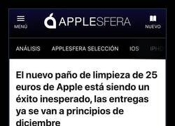 Enlace a Otro éxito de Apple