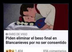 Enlace a El beso de Blancanieves