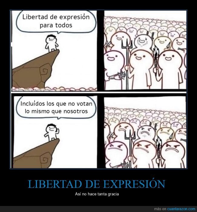 libertad de expresi&oacute;n,votar