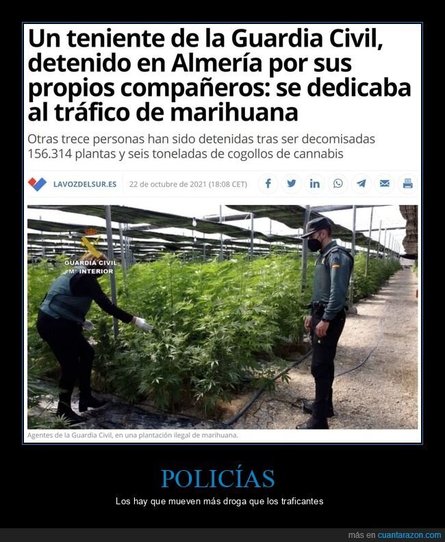 guardia civil,detenido,traficante