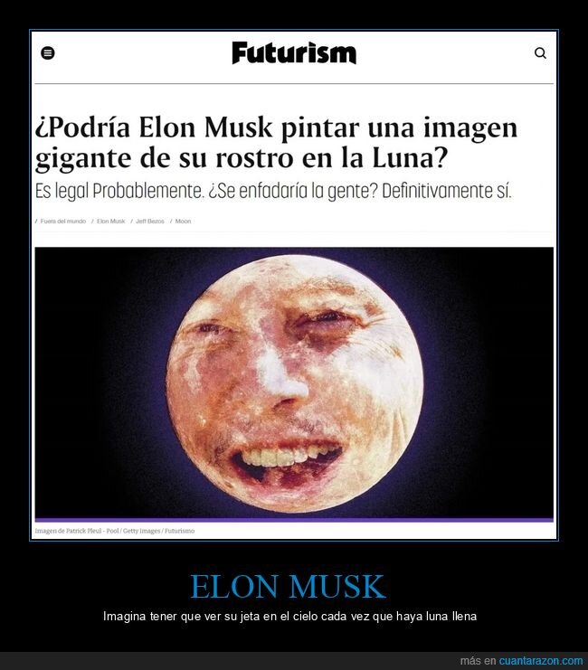 elon musk,pintar,cara,luna