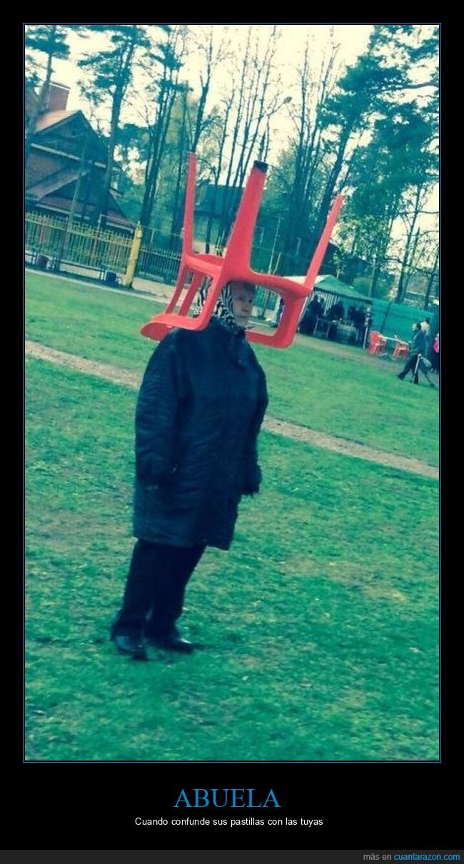 cabeza,señora,silla,wtf