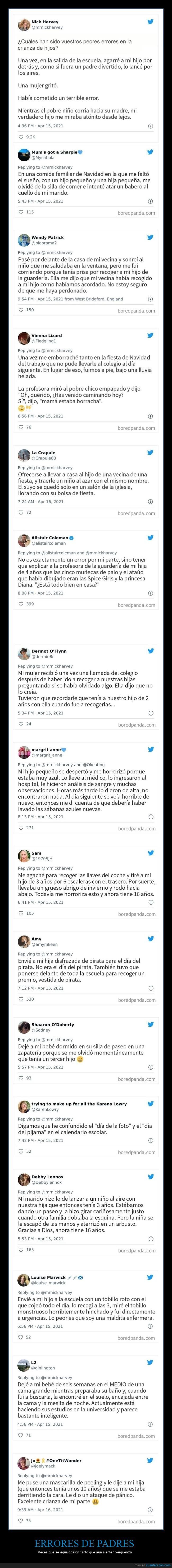 padres,errores,fails