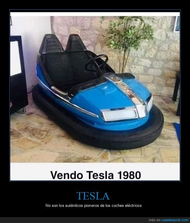 coche de choque,tesla