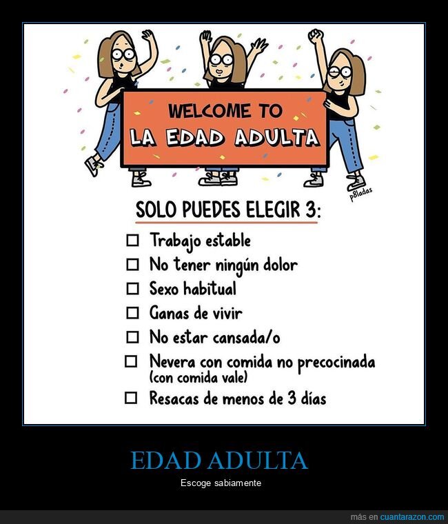 edad adulta,elegir