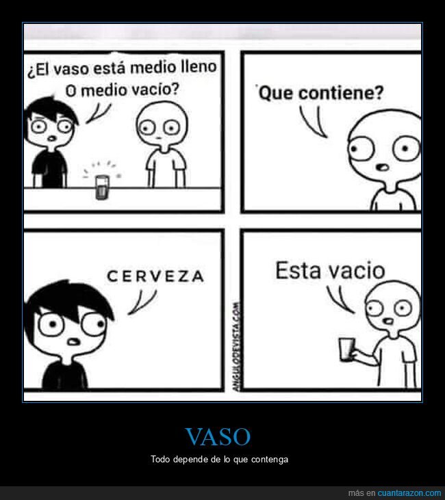 vaso,medio lleno,medio vacío,cerveza