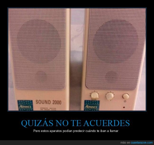 altavoces,predecir,llamar