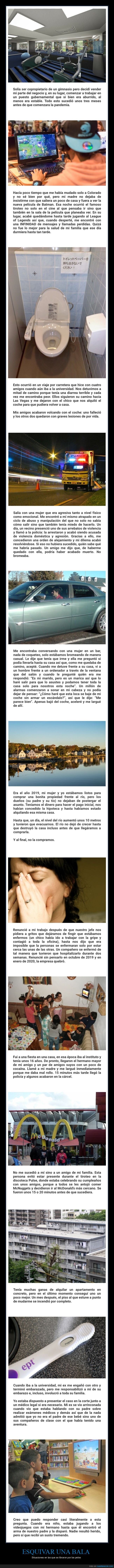 esquivar una bala,casi