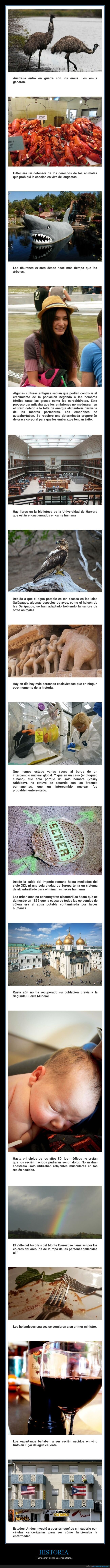 historia,hechos,extraños