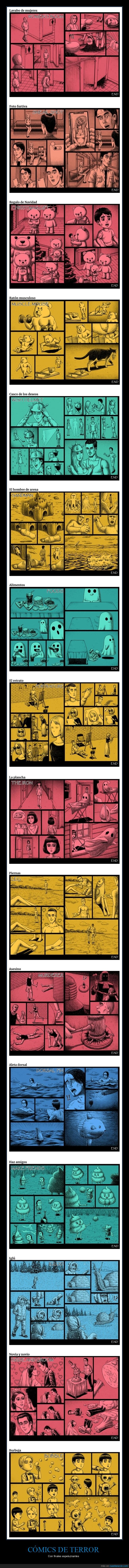 cómics,terror