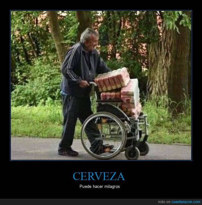 cerveza,silla de ruedas,wtf