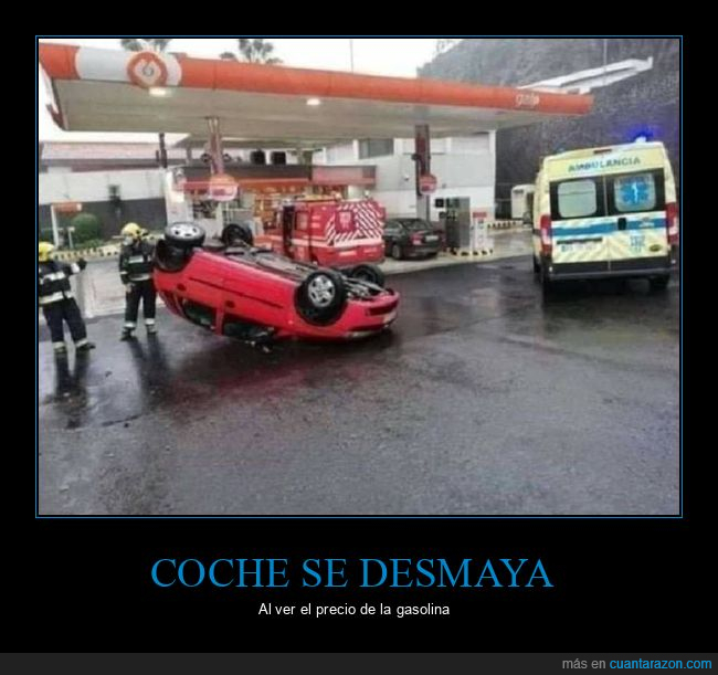 coche,desmayo,gasolina