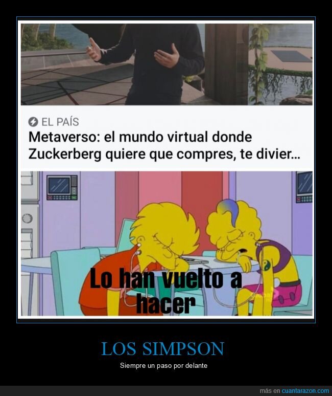 los simpson,predicción,metaverso