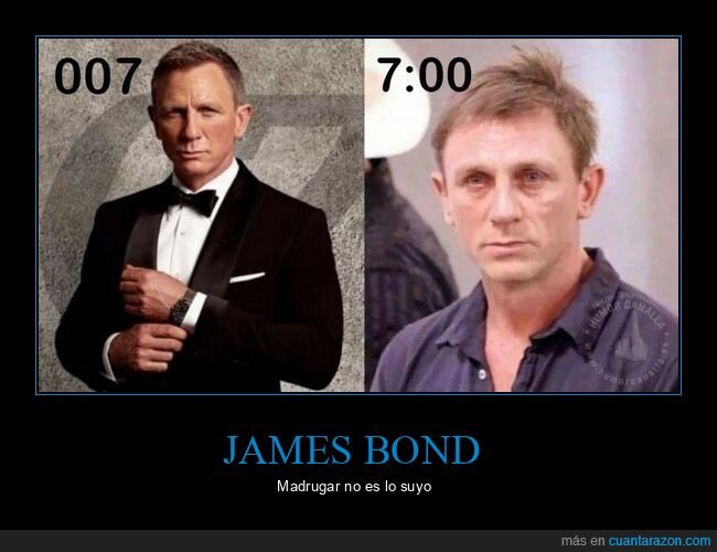 james bond,hora