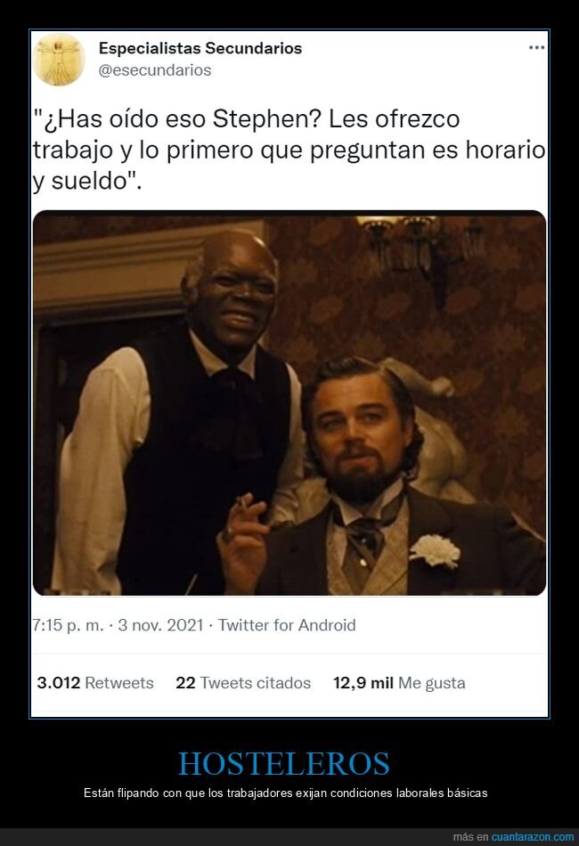 hosteleros,trabajo,preguntar,horario,sueldo