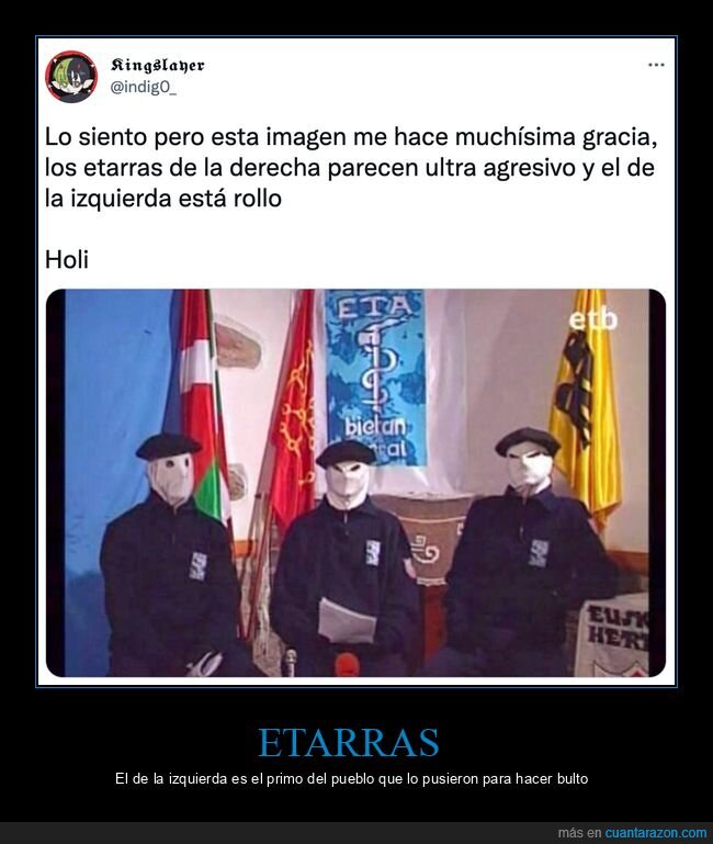 etarras,capuchas,wtf