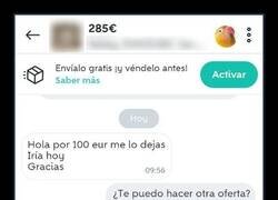 Enlace a Un vendedor harto de regateos