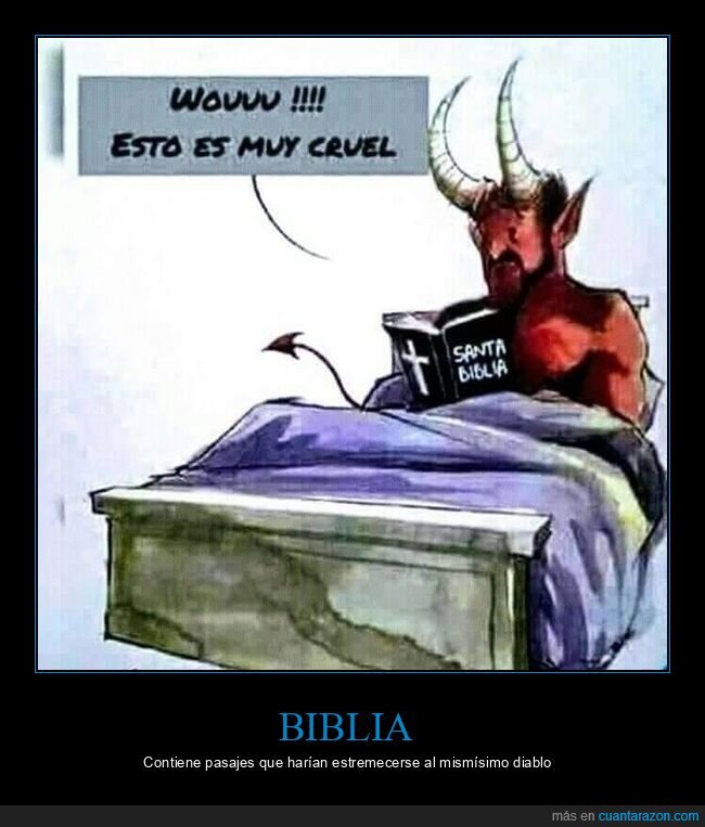 biblia,diablo,cruel