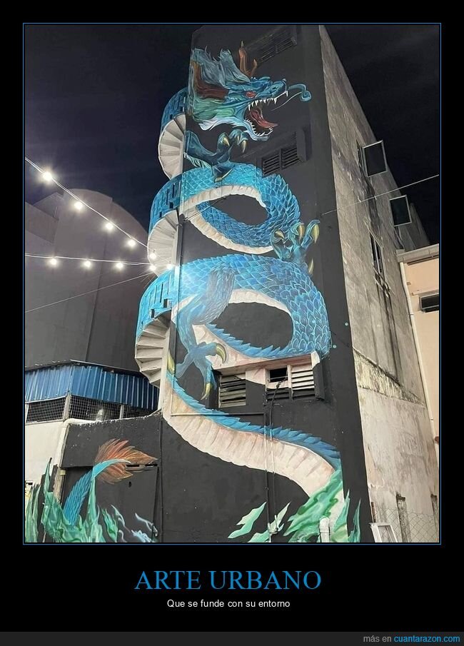 dragón,arte urbano