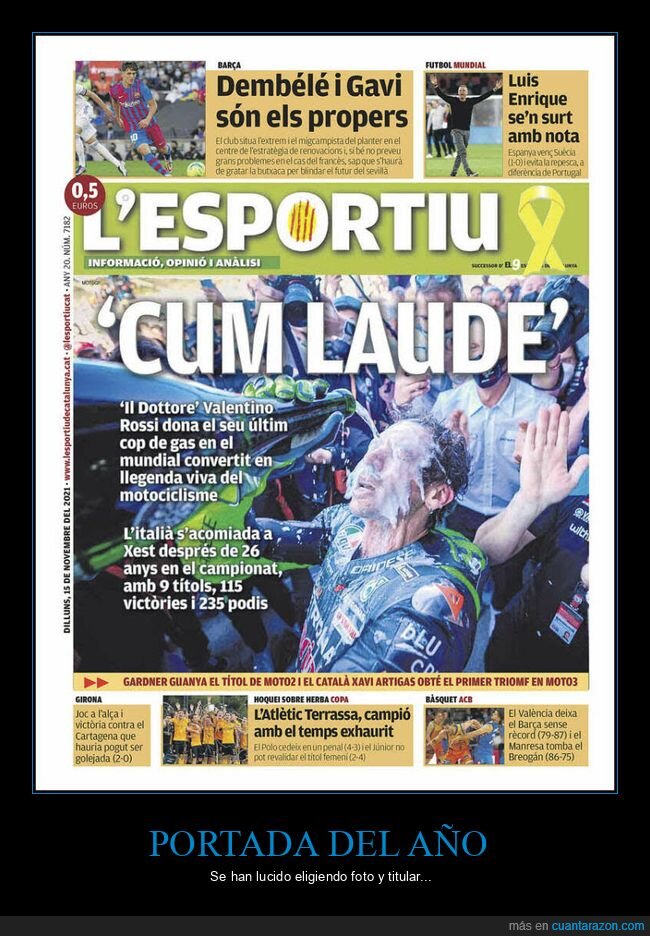 rossi,portada,wtf,cum laude